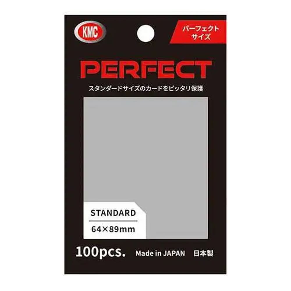 KMC Perfect Size 100 bustine trasparenti 64 x 89 mm