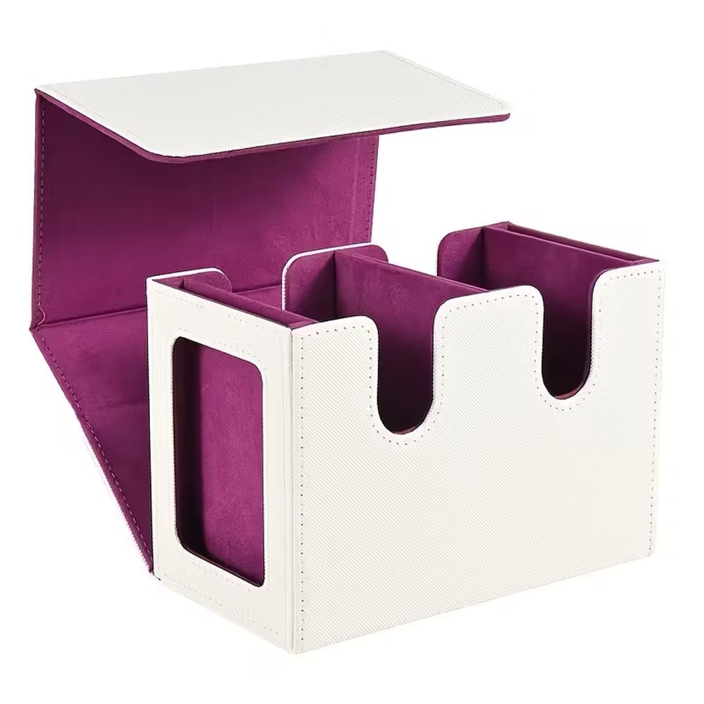 Deck Box Doppio 240 Carte Bianco Viola