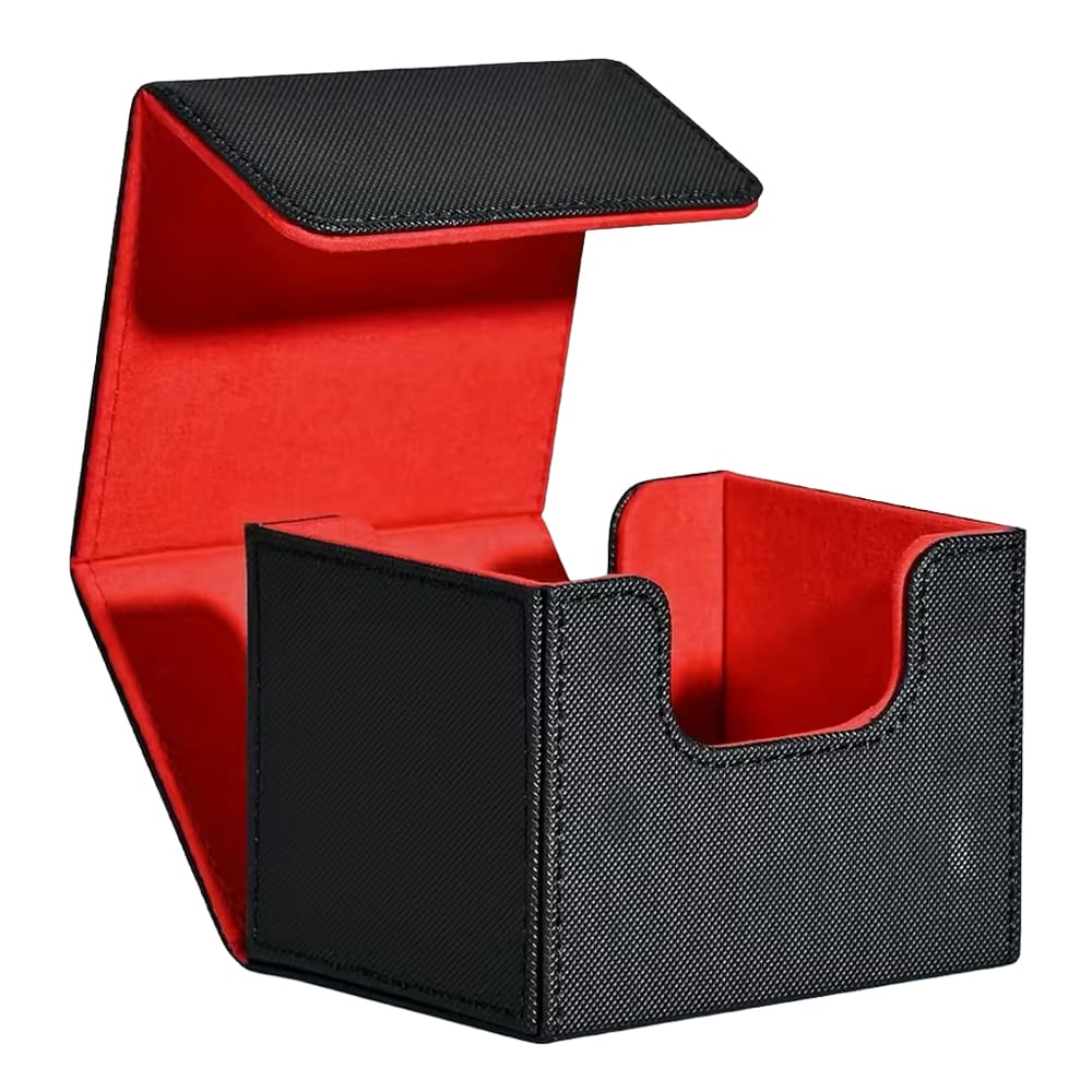 Deck Box 120 Carte Nero e Rosso
