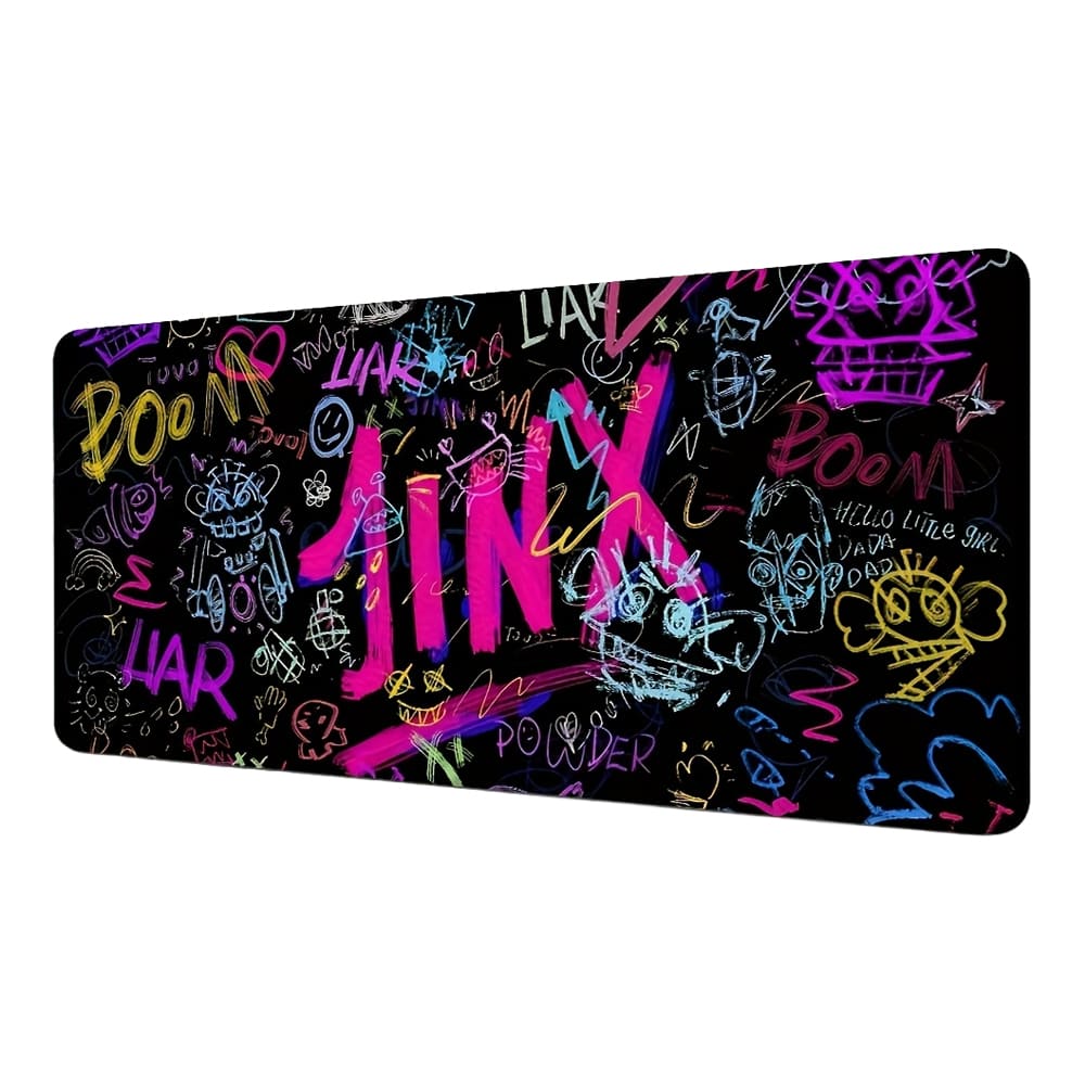 Tappetino Riftbound League of Legends Playmat Jinx 60x30cm