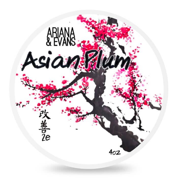 Ariana & Evans sapone da barba Asian Plum K2E 118ml