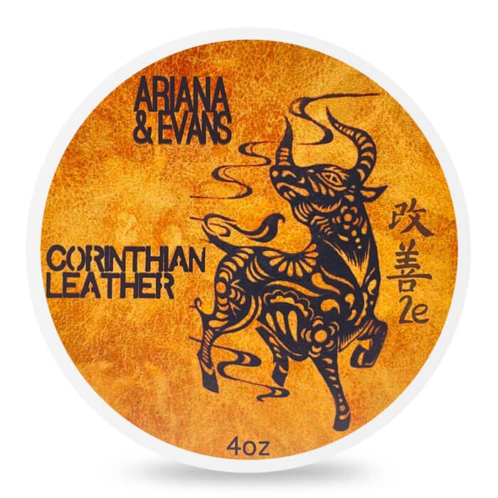 Ariana & Evans sapone da barba Corinthian Leather K2E 118ml
