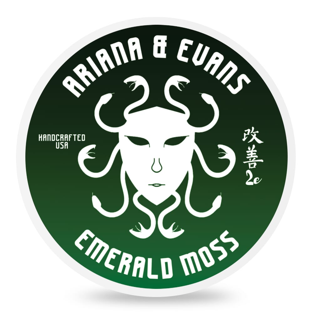 Ariana & Evans sapone da barba Emerald Moss K2E 118ml