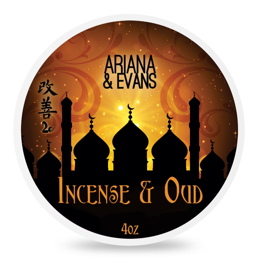Ariana & Evans sapone da barba Incense & Oud K2E 118ml