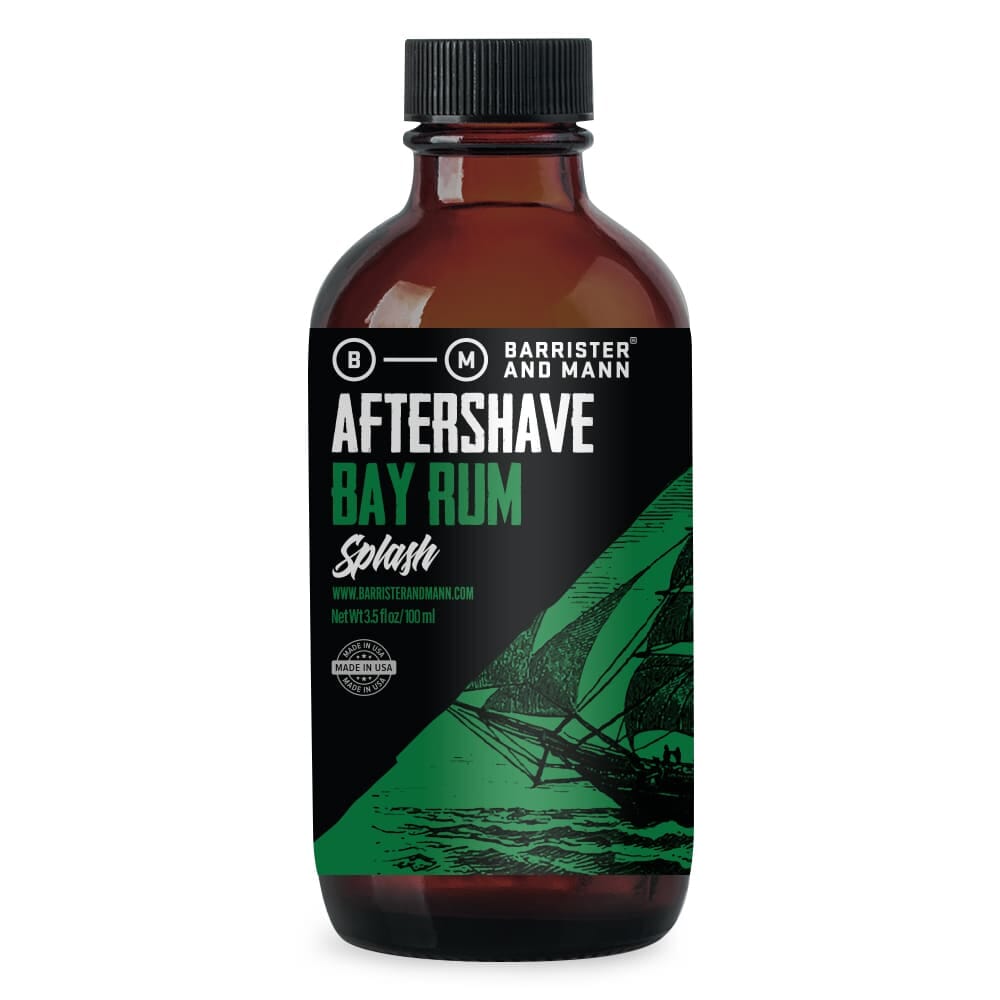 Barrister and Mann aftershave Bay Rum 100ml