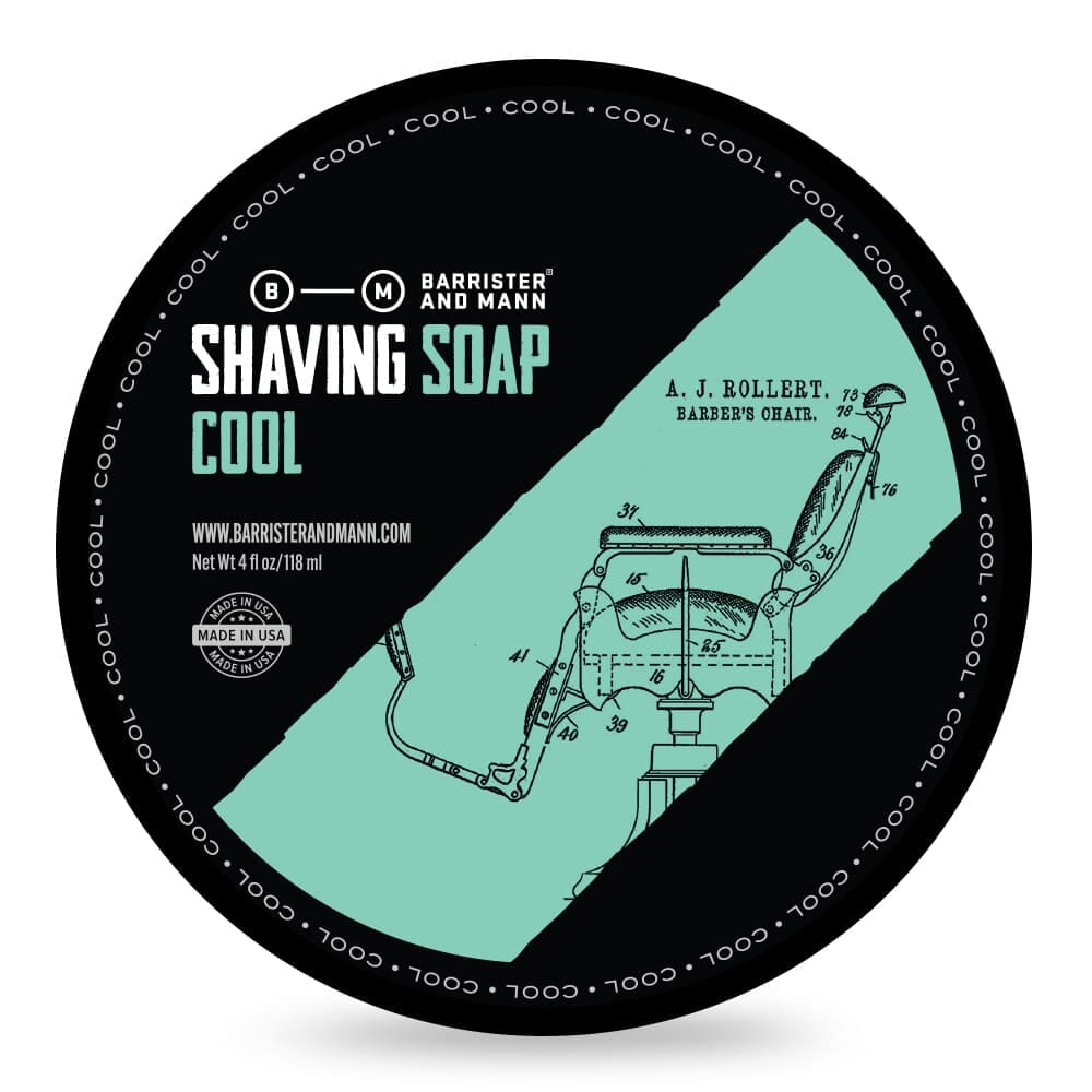 Barrister and Mann shaving soap Cool 118ml