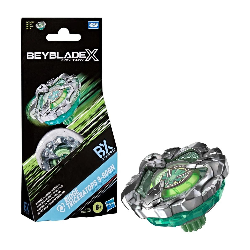 Beyblade X Ridge Triceratops 9-80GN Booster Pack