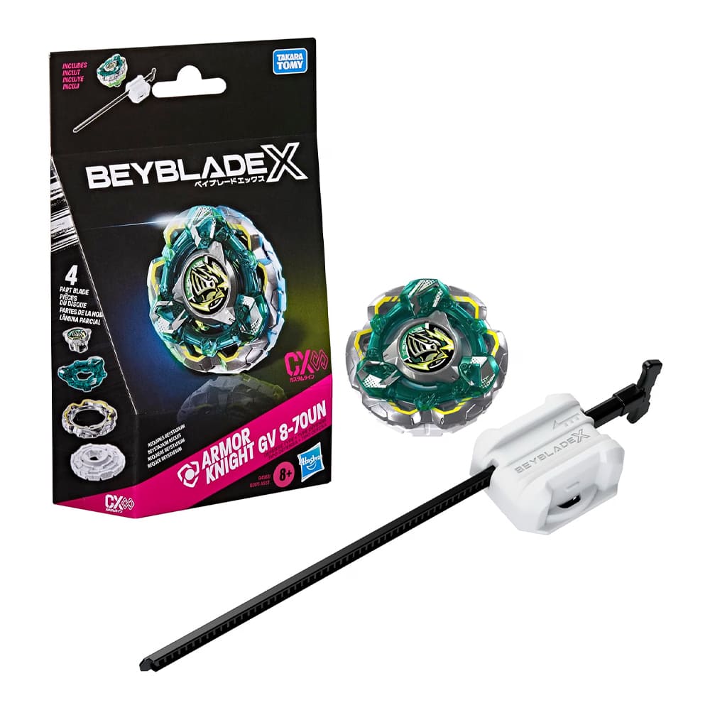 Beyblade X Armor Knight GV 8-70UN CX Infinity Starter Pack