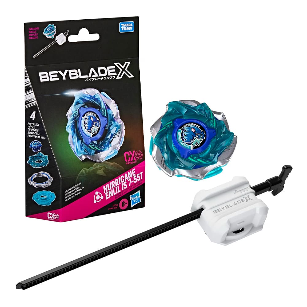 Beyblade X Hurricane Enlil IS 7-55T CX Infinity Starter Pack
