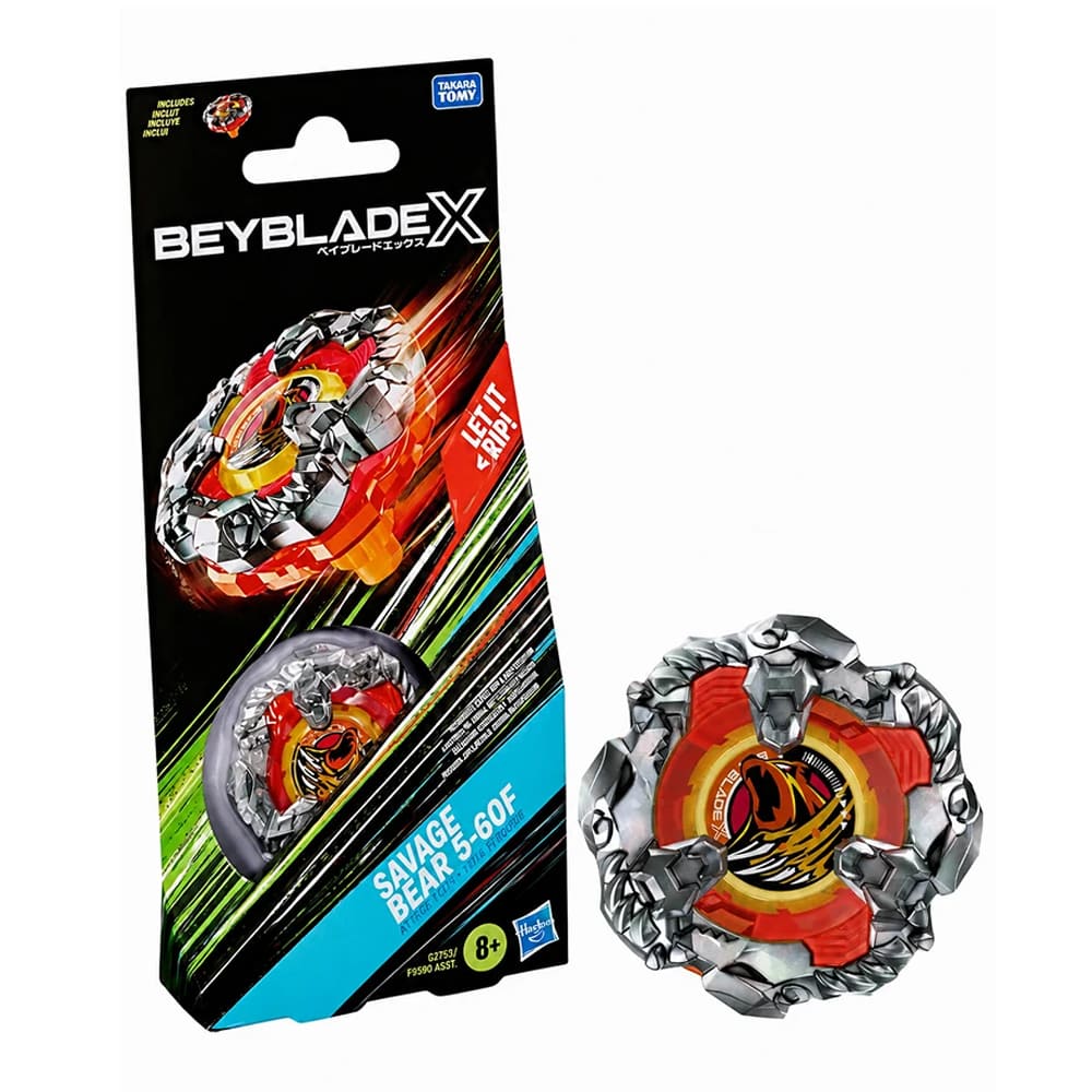 Beyblade X Savage Bear 5-60F Booster Pack