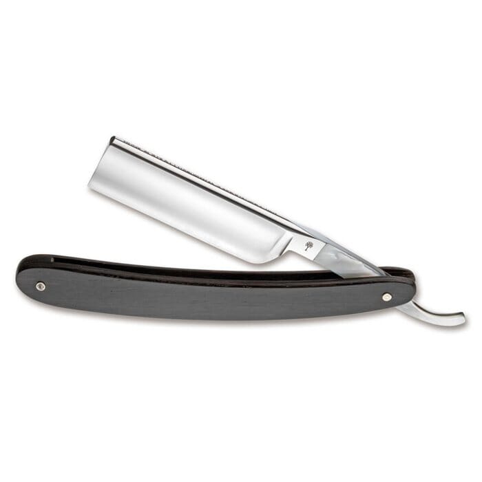 Boker straight razor pearl scale tang 6/8 square point