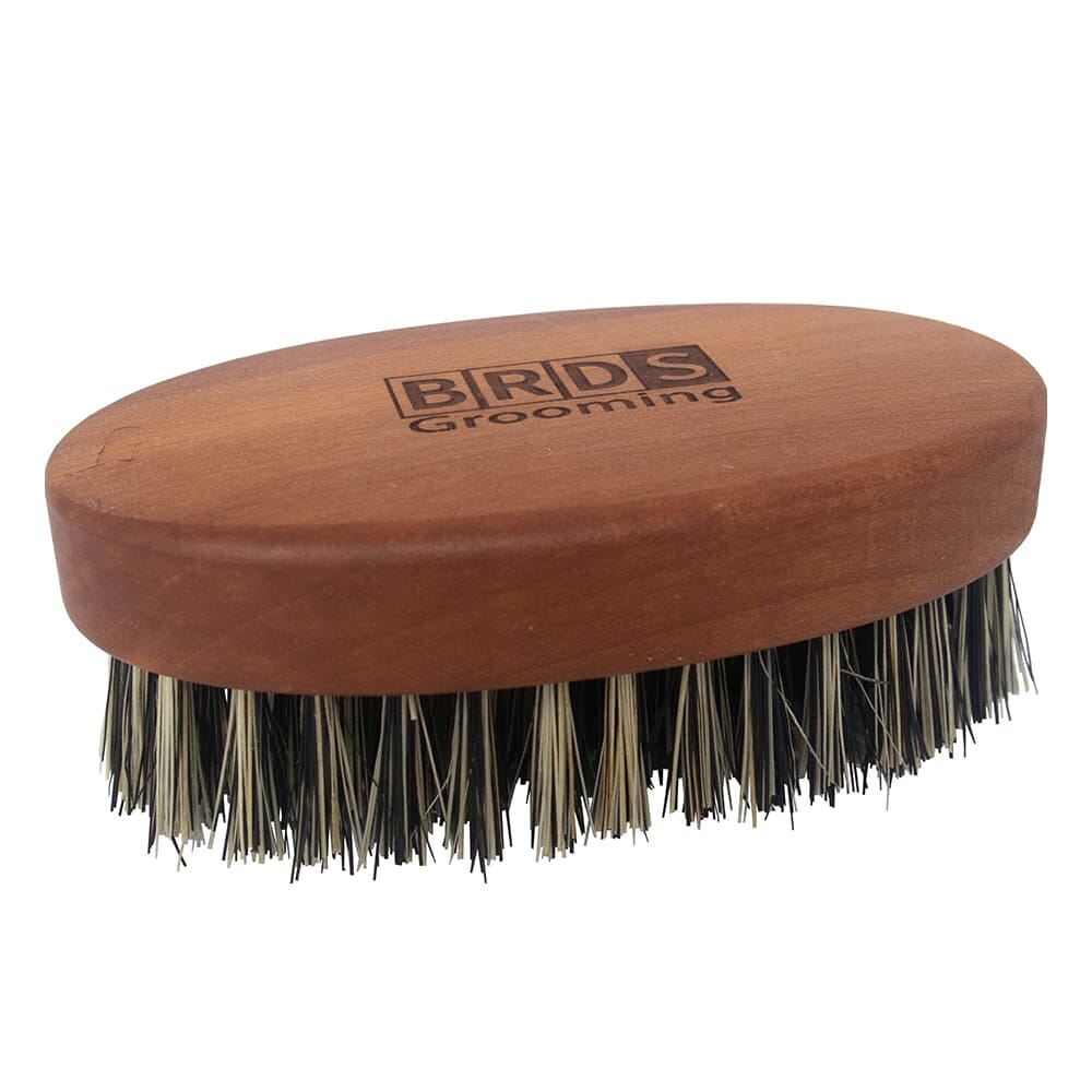 BRDS beard brush vegan fiber size m