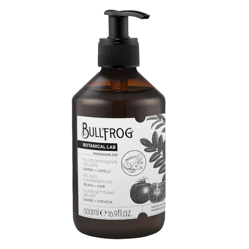 Bullfrog detergente fluido barba e capelli 500ml