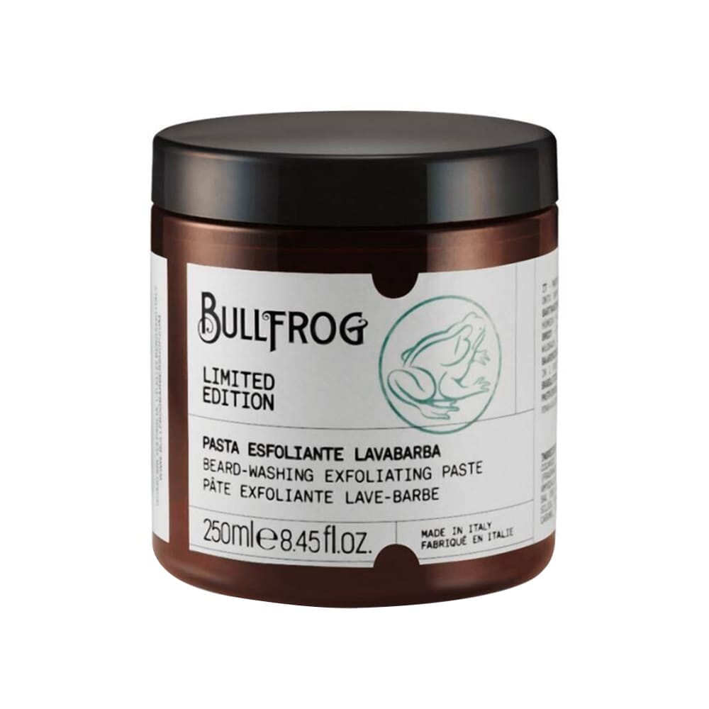 Bullfrog pasta esfoliante lavabarba 250ml