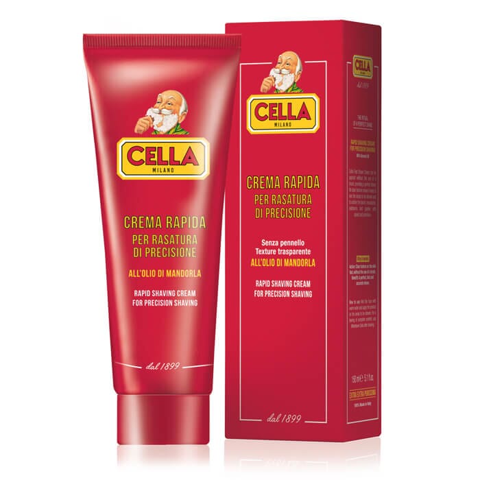 Cella Milano fast cream for precision shaving 150ml