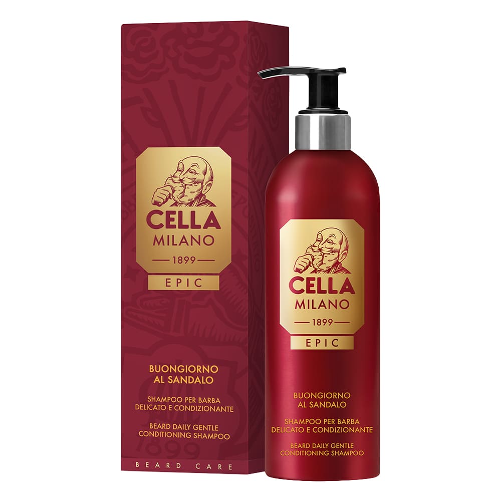 Cella Epic shampoo barba Buongiorno al Sandalo 175ml