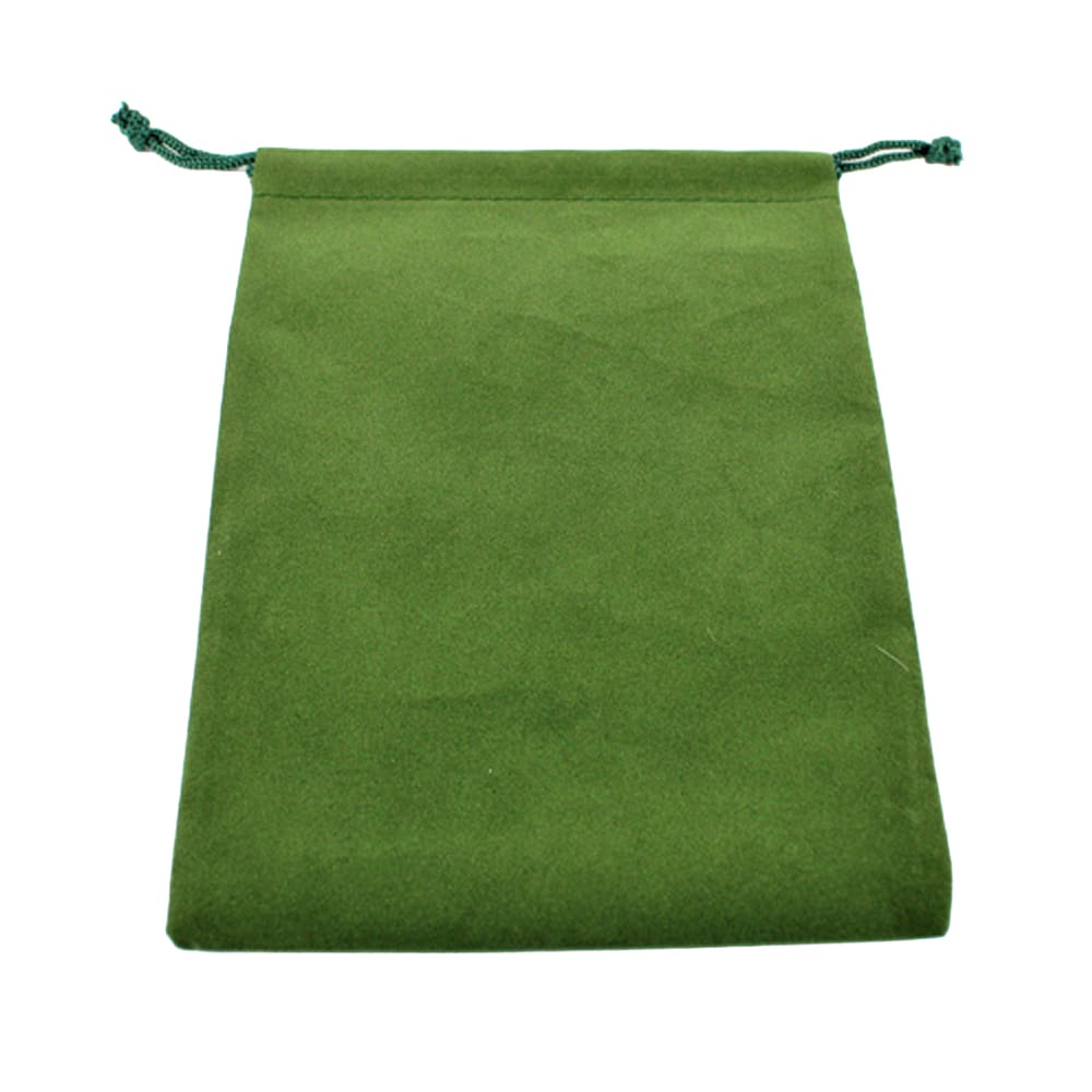 Sacchetto per dadi grande verde 12,7x19,05 cm