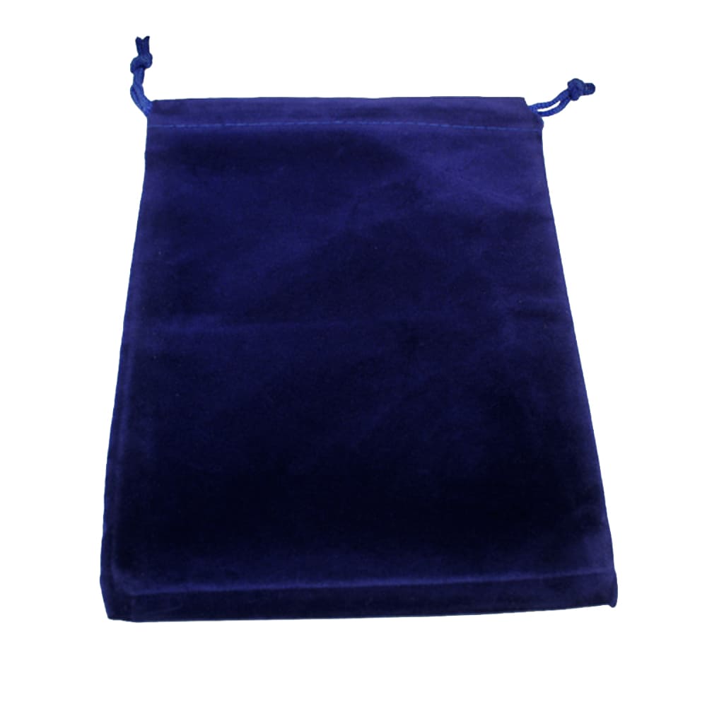 Sacchetto per dadi grande blu 12,7x19,05 cm