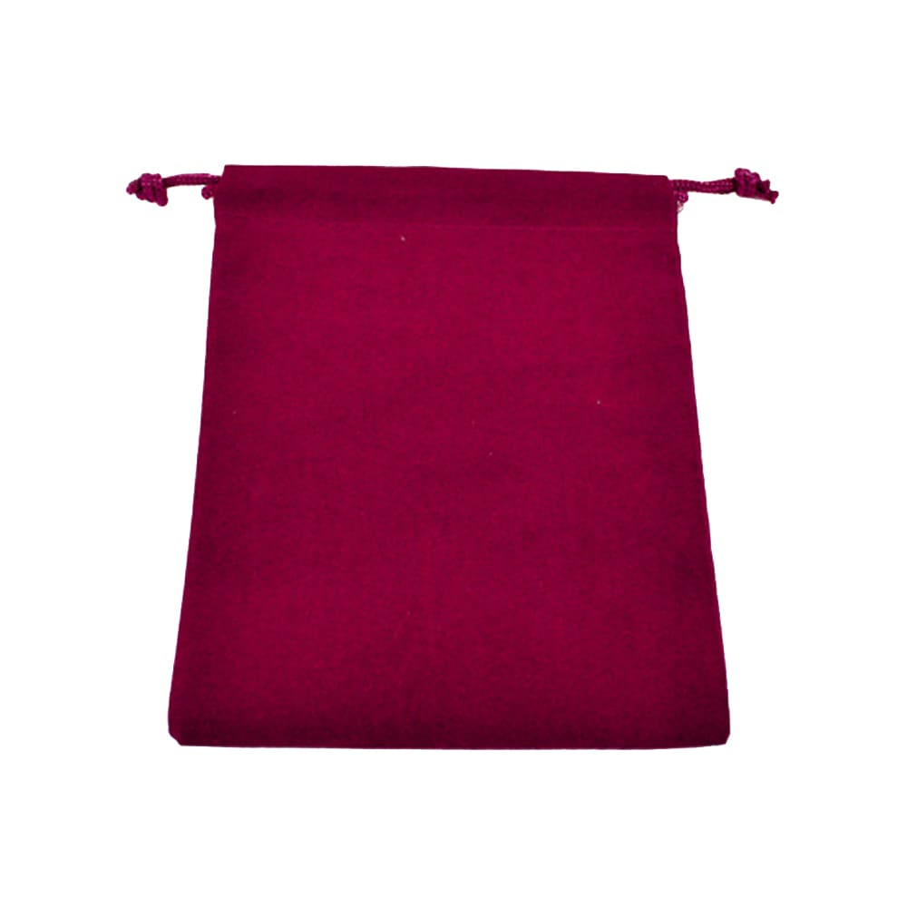 Sacchetto per dadi piccolo bordeaux 10,16X 13,97cm