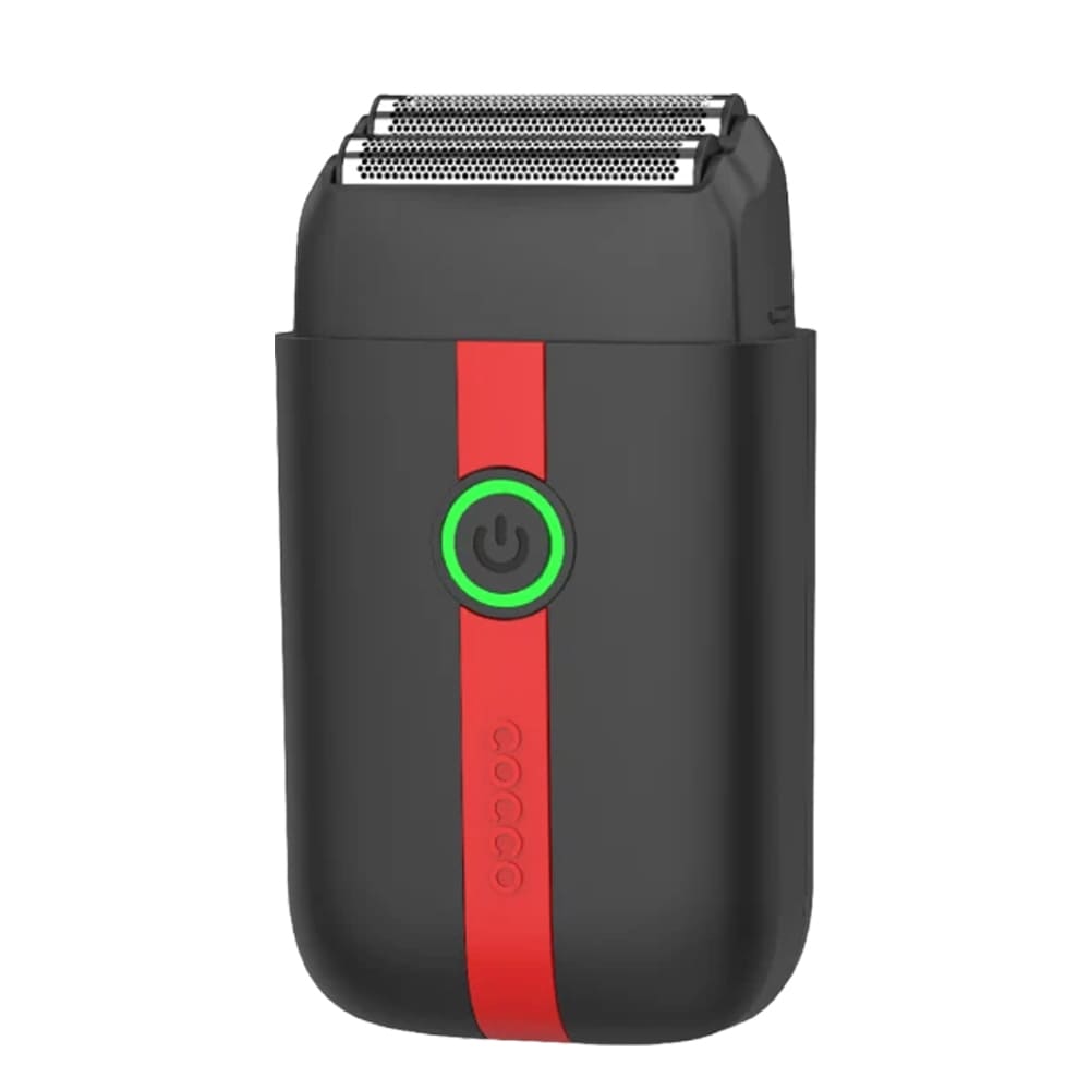 Cocco Rasoio Elettrico Veloce Lite Nero e Rosso