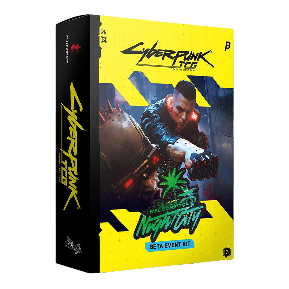 Cyberpunk TCG Welcome to Night City Beta Event Kit ENG