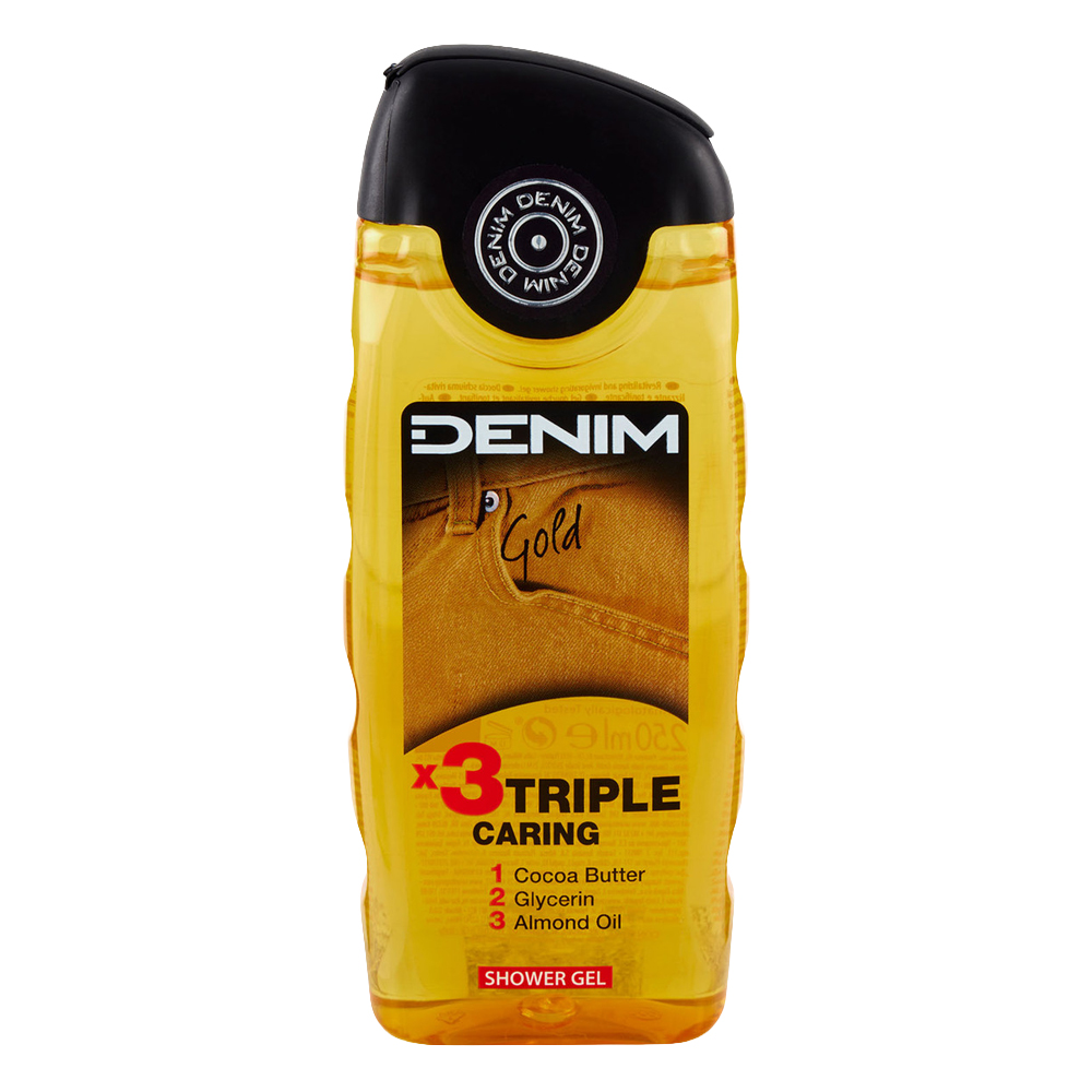 Denim shower gel Gold 250ml