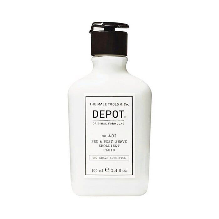 Depot 402 pre and post shave emollient fluid 100ml