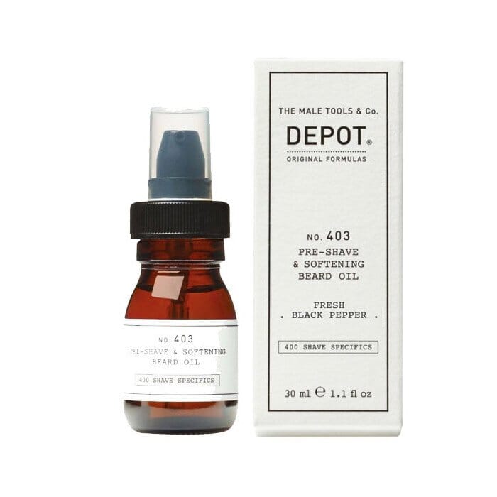 Depot 403 pre shave and softening beard oil 30ml