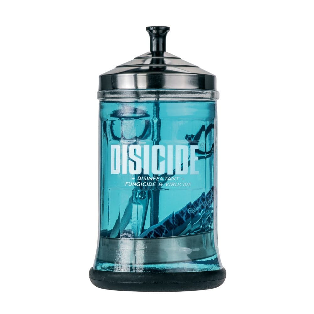 Disicide disinfecting glass jar for salon instrument 750ml