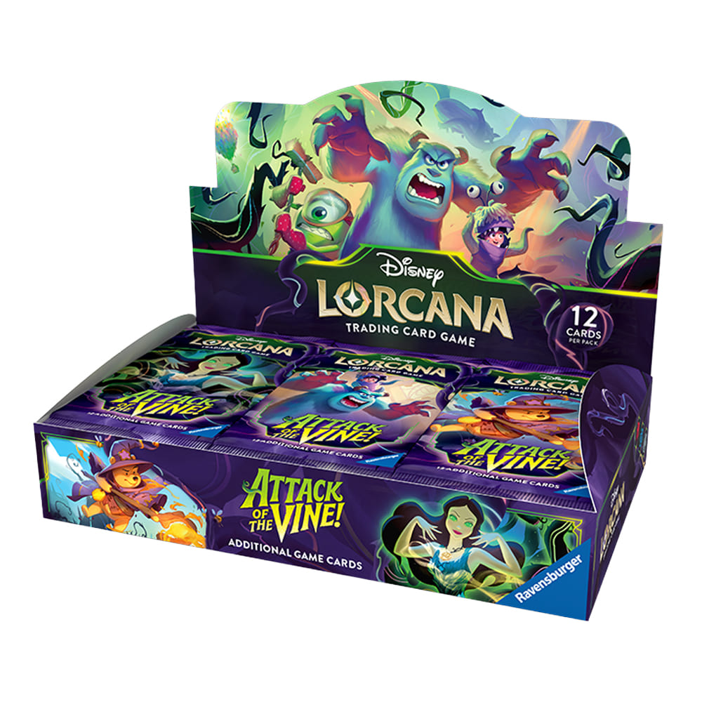 Disney Lorcana Attack of the Vine Booster Box 24 Bustine ENG
