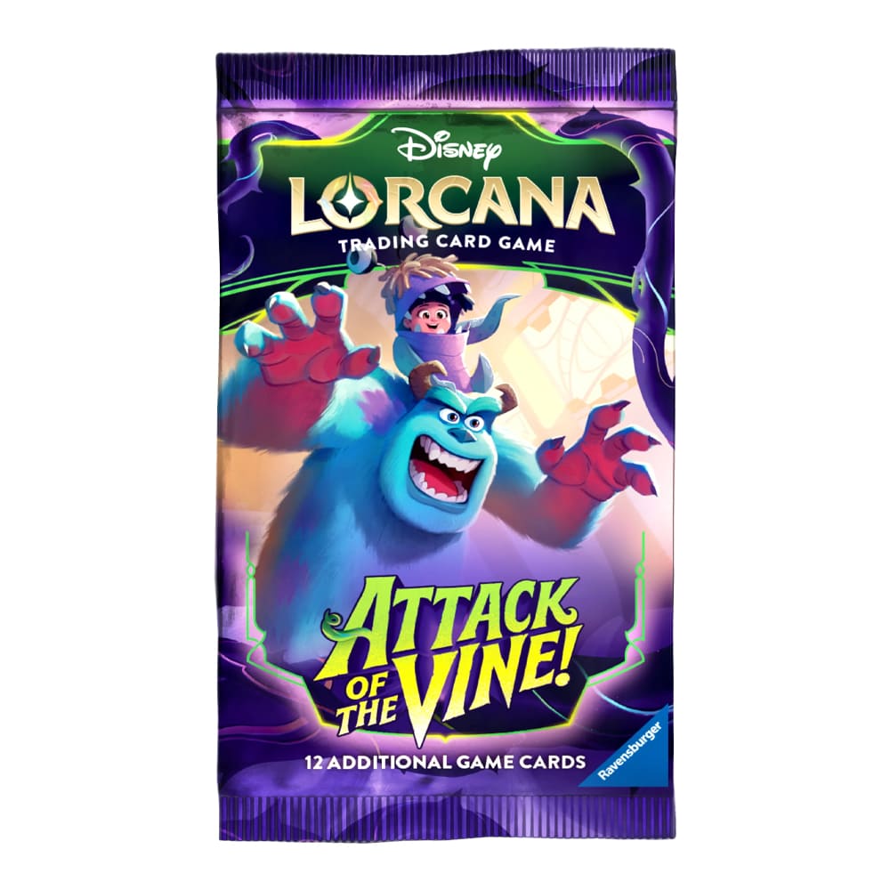 Disney Lorcana Attack of the Vine Booster Pack 1 Bustina ENG