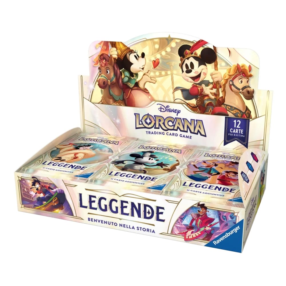 Disney Lorcana Il Regno di Jafar Booster Box 24 bustine versione Italiano