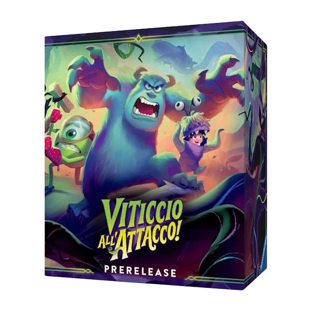Disney Lorcana Viticcio all'Attacco Prerelease Box ITA