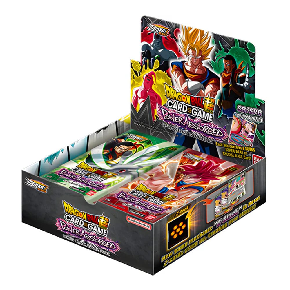 Dragon Ball Super B20 Power Absorbed Booster Box 24 Bustine ENG