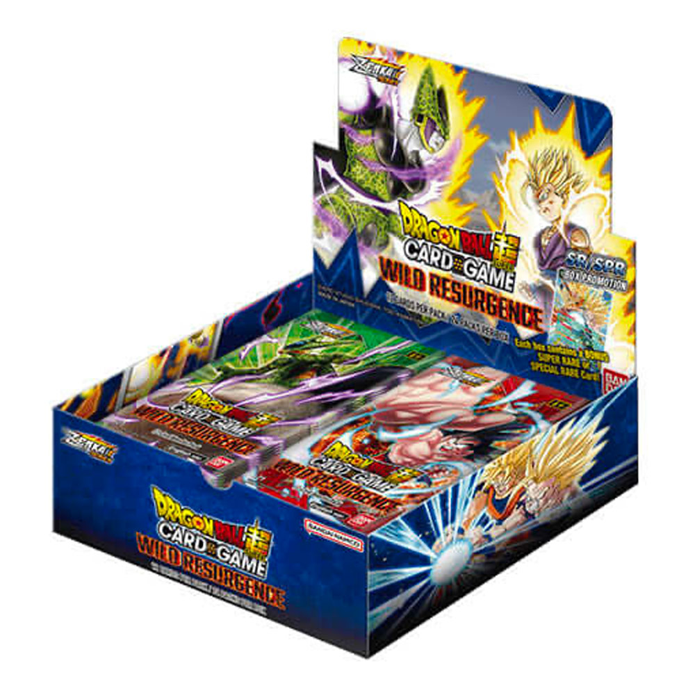Dragon Ball Super B21 Wild Resurgence Booster Box 24 Bustine ENG