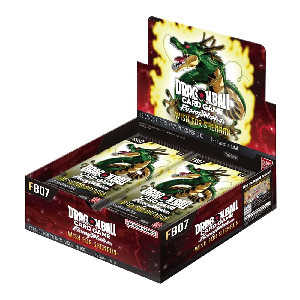 Dragon Ball Fb05 Fusion World Booster Box 24 Bustine versione Inglese
