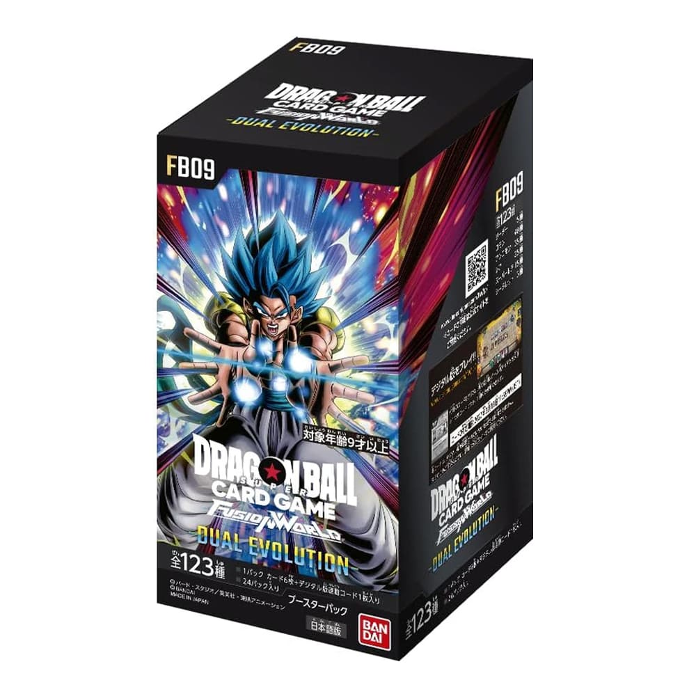 Dragon Ball Fusion World FB09 Dual Evolution Booster Box 24 Bustine JPN