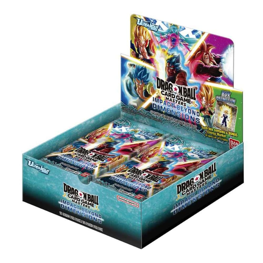 Dragon Ball Super B31 Impact Beyond Dimensions Booster Box 24 Bustine ENG