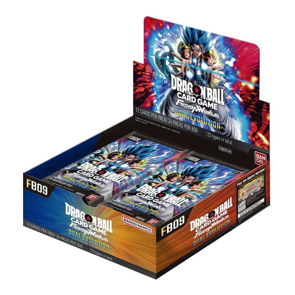 Dragon Ball Fusion World FB09 Dual Evolution Booster Box 24 Bustine ENG