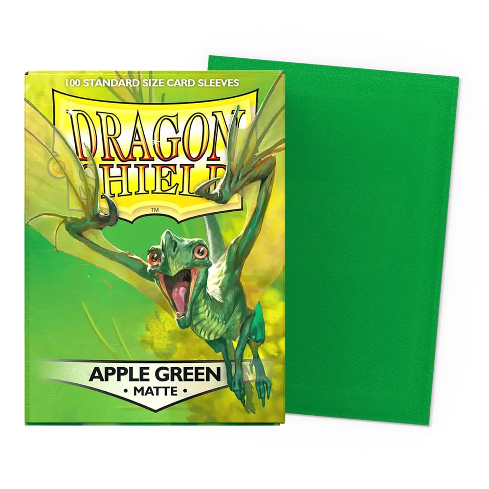 Dragon Shield Apple Green Matte Standard - 100 bustine