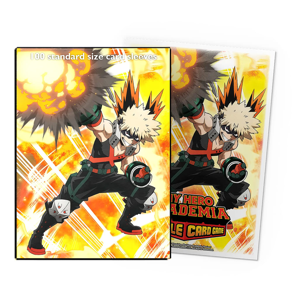 Dragon Shield My Hero Academia Bakugo Explode Matte Art 100 sleeve