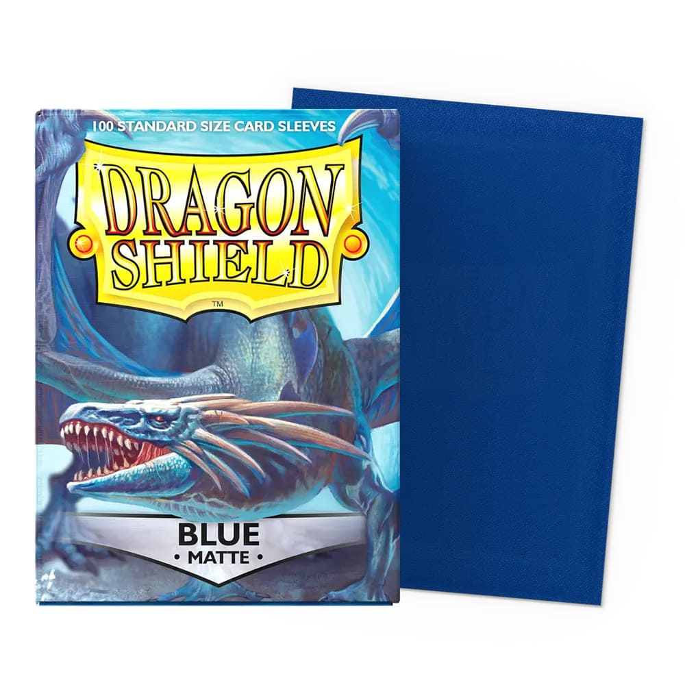 Dragon Shield Blue Matte Standard - 100 bustine