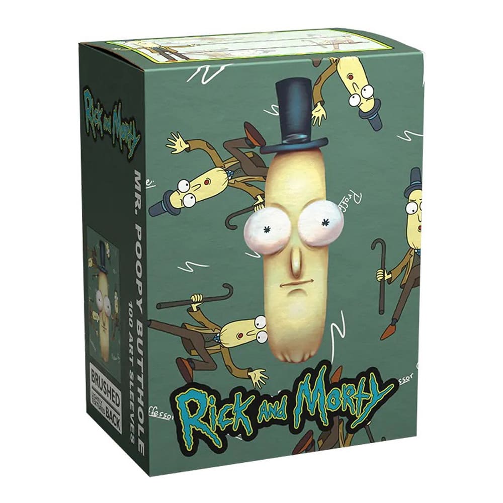 Dragon Shield Mr. Poopy Butthole Brushed Art 100 sleeve Standard