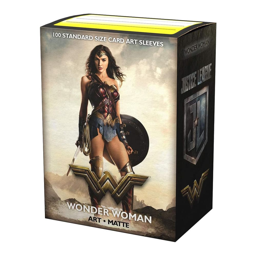 Dragon Shield Justice League Wonder Woman Matte Art 100 sleeve