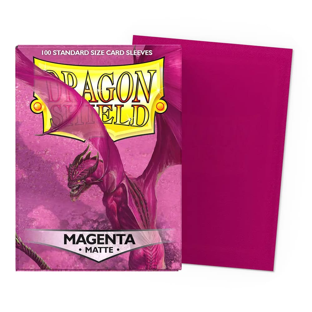 Dragon Shield Magenta Matte Standard - 100 bustine