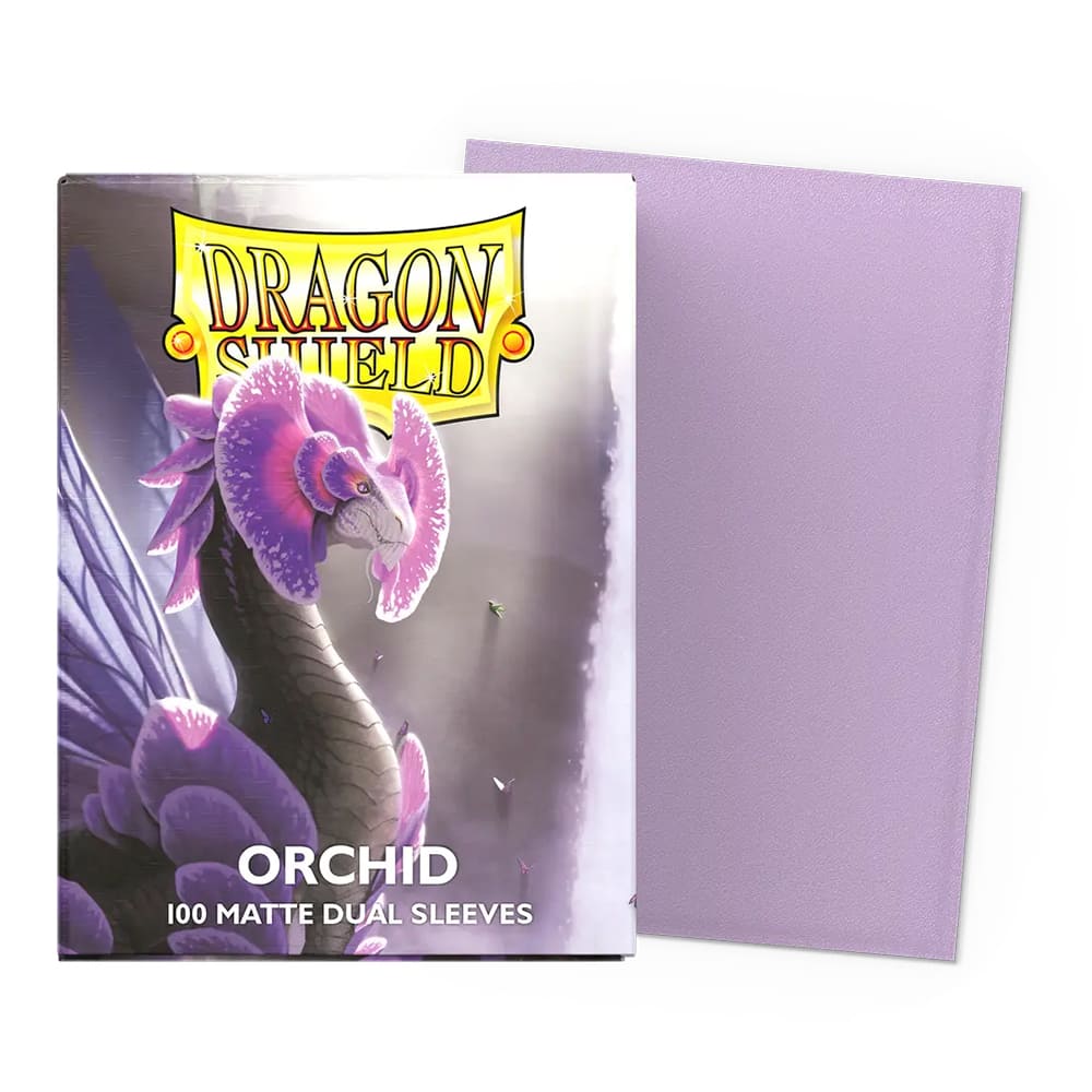 Dragon Shield Orchid Dual Matte Bustine protettive Standard 100 pezzi