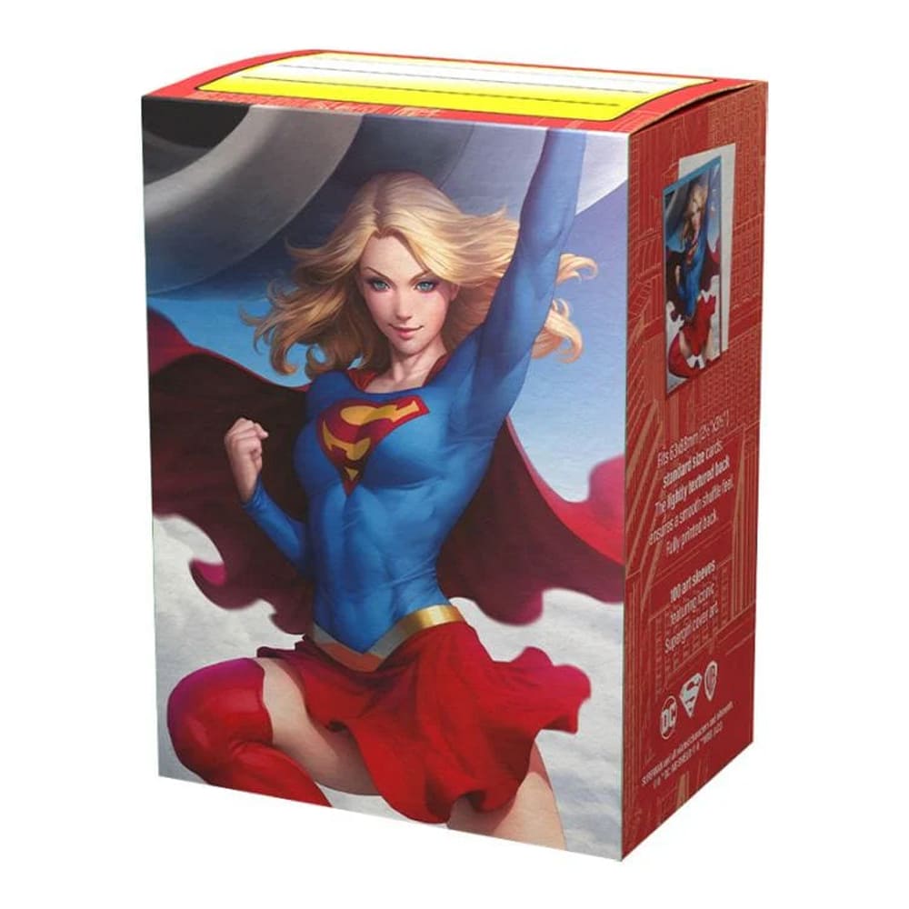 Dragon Shield Supergirl Brushed Art 100 sleeve Standard