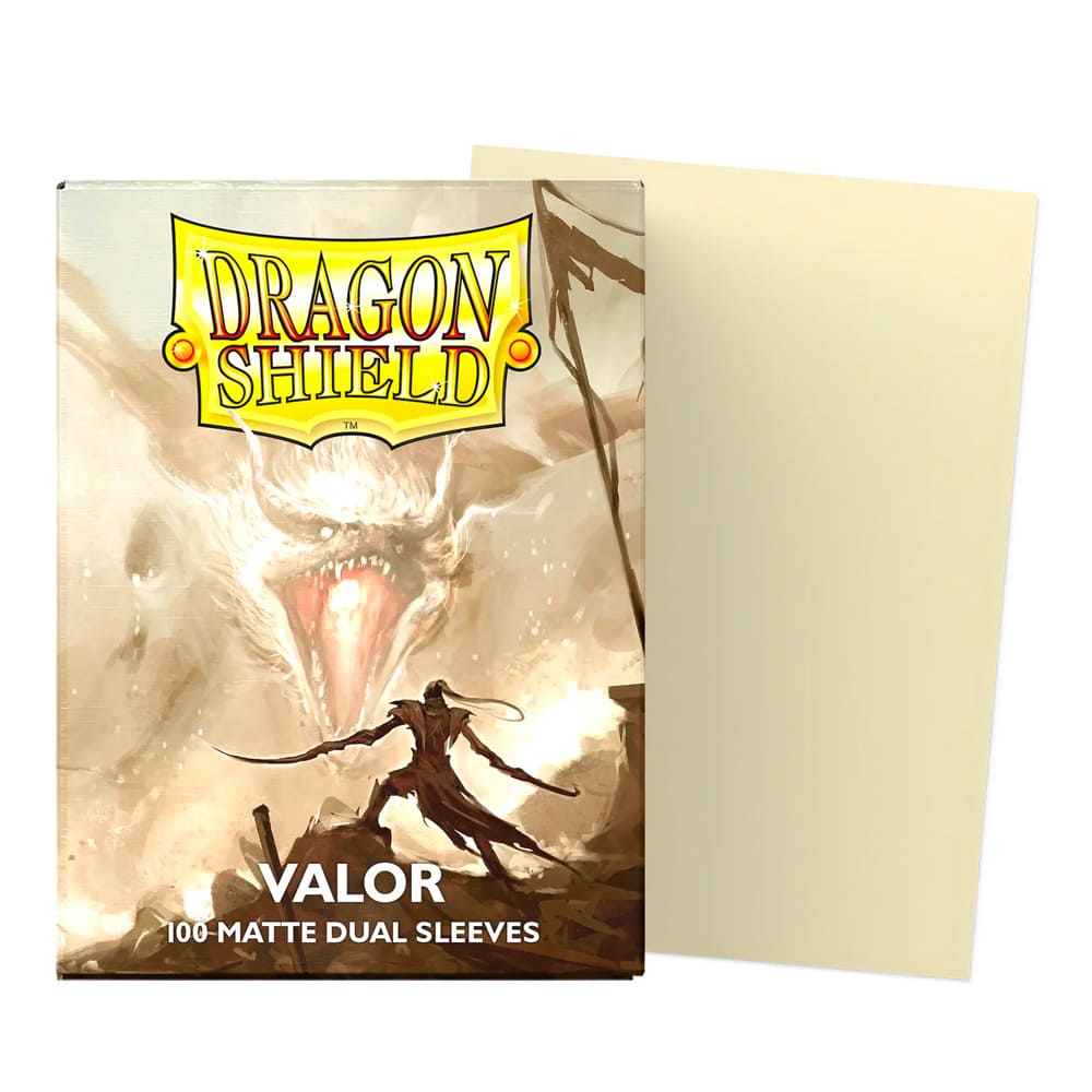 Dragon Shield Valor Matte Dual Standard - 100 bustine