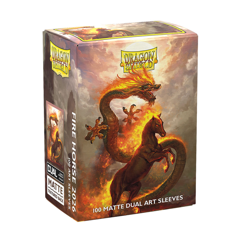 Bustine Dragon Shield Fire Horse 2026
