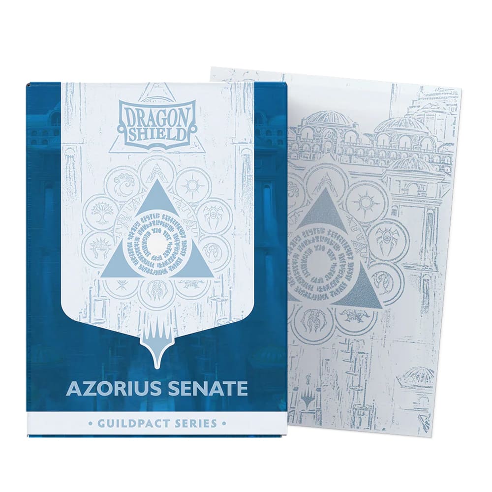 Dragon Shield Azorius Senate Guildpact Series Matte Dual Art - 100 Bustine